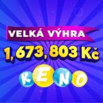 Výhra přes 1,6 milionu v loterii